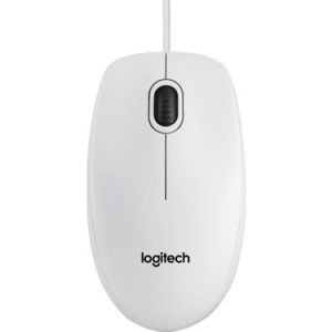 Logitech B100 Kablolu USB Mouse - Beyaz 910-003360