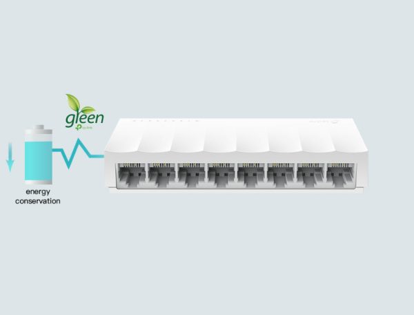 TP-LINK LS1008. 8-Port 10/100Mbps Masaüstü Switch