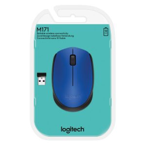Logitech M171 KABLOSUZ MOUSE MAVİ 910-004640